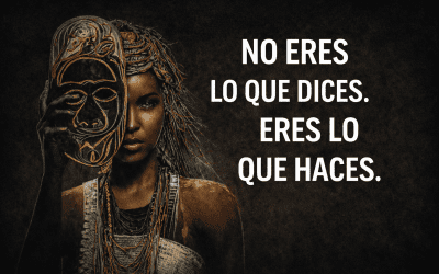 No eres lo que dices: La guía estoica para que tus acciones hablen por ti.