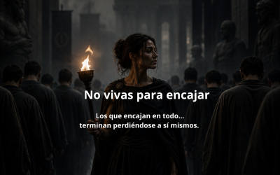 Vivir para encajar: el precio de olvidarte de ti misma